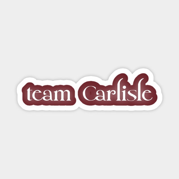 Team Carlisle tee Sticker by the sunflower place